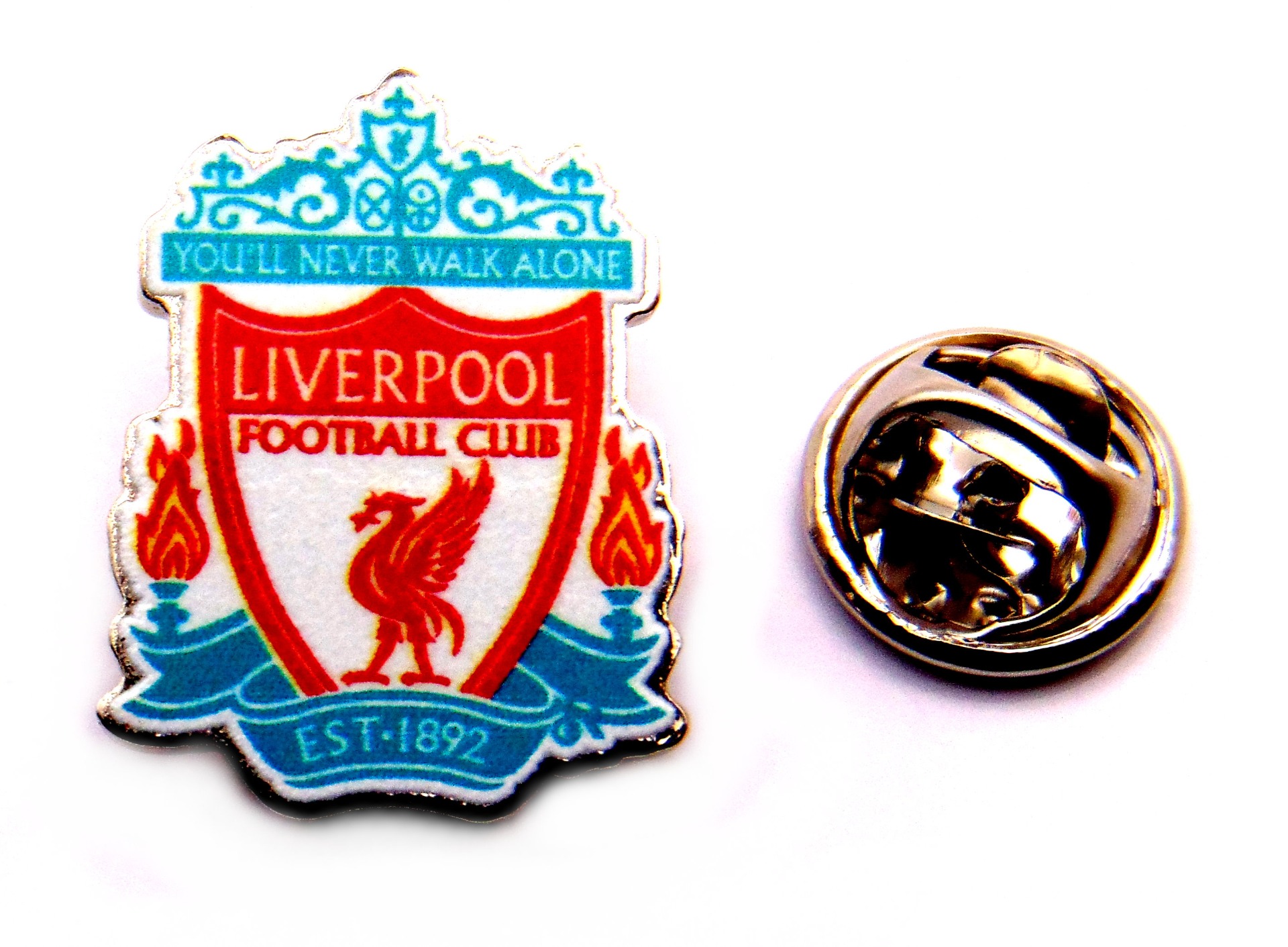 Insigne Officiel Liverpool FC - Crest Du Club Avec YNWA